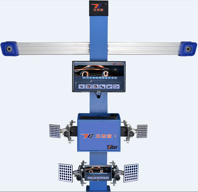 Double Monitor 533cm Wheelbase T258+ 3D Car Wheel Aligner 11'' rim