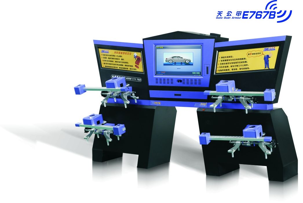Computerized CCD 4 Wheel Laser Alignment Equipment With Global Vehicle Database
